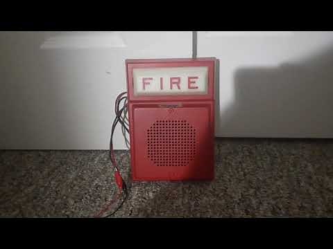 Hospital Fire Alarm! Simplex 4903-9102+Wheelock CH70-24 Chime Light