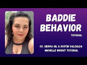 Baddie behavior line dance tutorial Intermediate choreography by Sierra Gil & Dustin Valcalda