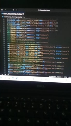 Dataset for deep cleaning visual #python #dataanlysis #datascientist #project #code #coding