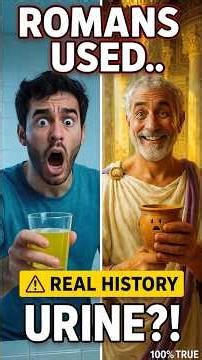 😱 Ancient Romans Brushed Teeth with PEE?! The Shocking Truth About Roman Hygiene 🏛️#historyfacts