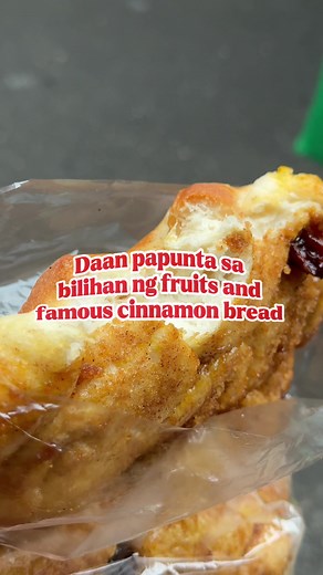 Sliced Fruits & Famous Cinnamon Bread in Baguio — Baguio Palengke Finds