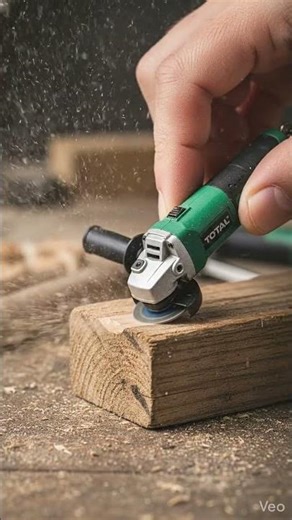 Mini Power Tool in Action! Tiny Drill Working on Real Wood 🔧 #Shorts#miniaturetools#diytools
