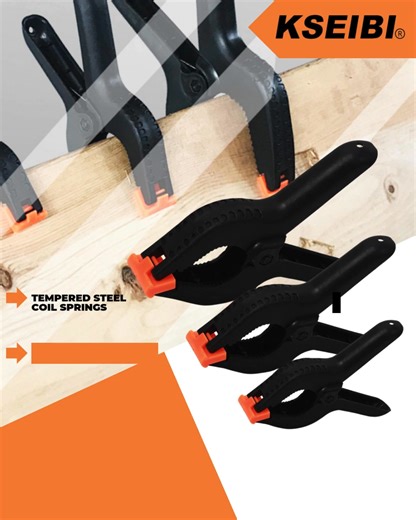 7 comments | ✨ Spring Clamp from #KSEIBI – Small Tool, Big Hold! ️...
