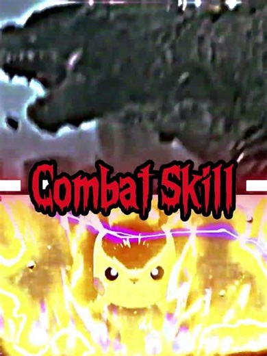 Godzilla VS Pikachu