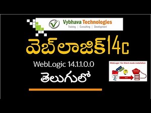 WebLogic 14c installation in Telugu