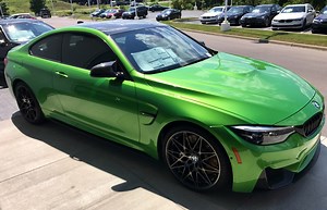 Java Green Metallic BMW M4 looks stunning in new photos