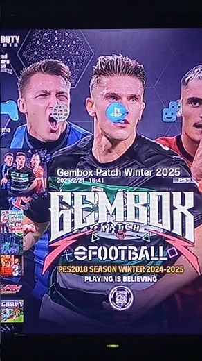 INSTALL GEMBOX PATCH - PES 2025 Edisi Winter | PS3 CFW/HFW #shorts #patch #gemboxpatch #ps3cfw #pes