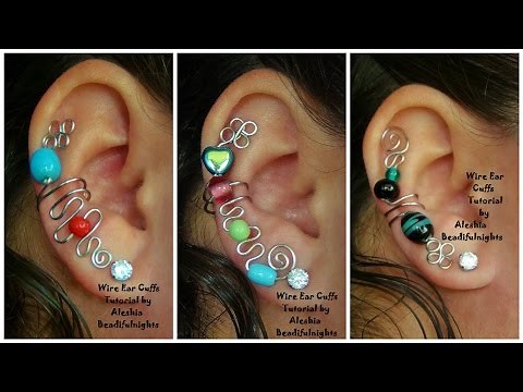 Wire Ear Cuffs Tutorial