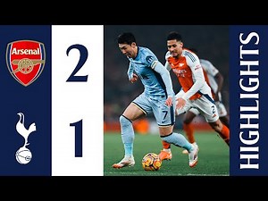Arsenal 2-1 Tottenham Hotspur | Premier League Highlights