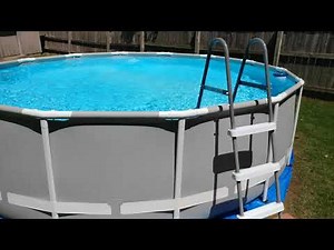 Intex Pool 14'x42" 2500gph Filter Pump 2nd Year Success