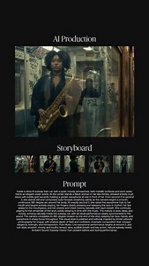 The NYC subway isn’t known for being the most chill place, but this sweet sax player would be a welcome sight on that morning commute. Comment ‘Sax’ for the full prompt and make your own music. | Artlist.io