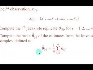 Monte Carlo Simulation || Jackknife || (Basic Concept)