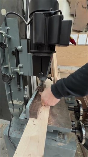 Mortiser First Test • Premier essai de la mortaiseuse 🔨 @thcustomwoodwork