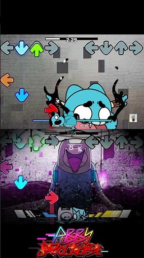 FNF: Come Along With Me but Pibby Gumball sings it #shorts #short