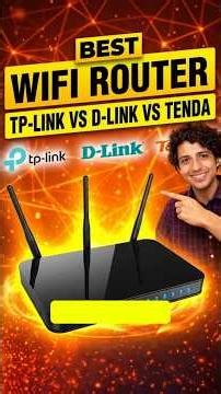 Top Wifi Routers | Best Wifi router in India | TPLink vs DLink vs Tenda
