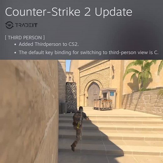 10K views · 12 comments | CS2 with a thirdperson mode would go hard -- Follow us for more! -- #CS2 #CSGO #counterstrike #csgomeme #csgomemes #tradeitgg #csgoskins | Tradeit | Facebook
