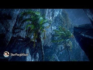 🌀 HURRICANE ALERT ⛈⛈ Strong Wind, Heavy Rain and Thunders ⚡ Hurricane Rain Storm Sounds 🌨🌨