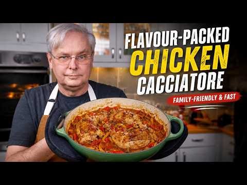 Chicken Cacciatore – Tender and Juicy, Every Single Time