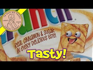 Cinnamon Toast Crunch Cereal Limited Edition 1984 Box & Bonus Keebler Items!