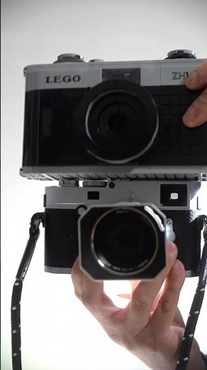 35mm Film Camera Made Out of LEGO! #LEGO #camera #filmphotography