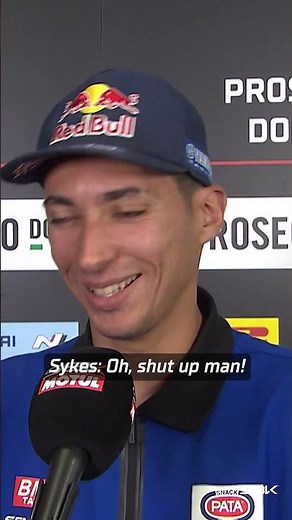 Sykes interrupting Razgatlioglu's interview! 😂 | 2023 #UKWorldSBK 🇬🇧