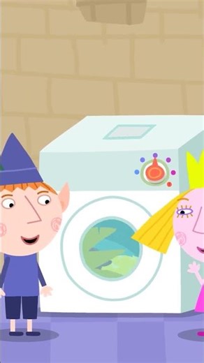 When you use your first washing machine | Ben and Holly's Little Kingdom German