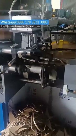 Automatic Paper Cone machine For Textile #papertube #papercone #paperconemachine #papercoremachine