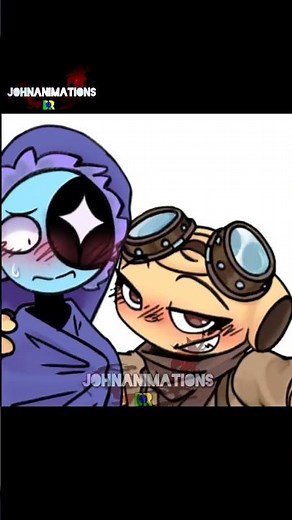 Three Way to Kiss 😘 ft:Shelly, sprout & astro [Not ship!] #dandysworld#art#animation#tweening