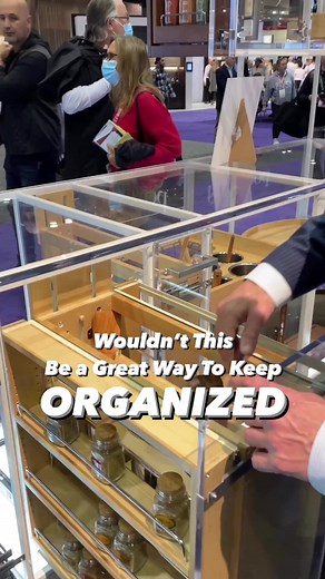 8.1K views · 87 reactions | Your Spice Storage Just Got Easier. Imagine having all of your utensils and spices all in one cabinet with easy access when you need it. Check this out. It’s available in many sizes and configurations. #storage #diy #kitchen #reels #trending | Interior Trend Inc. | Facebook