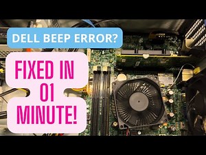 How I Stopped 5 Beep Sounds on My Dell Desktop – Quick and Easy Fix