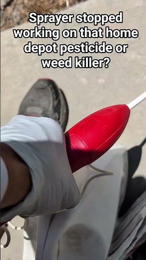 Sprayer Stopped Working? Do This Simple Trick!