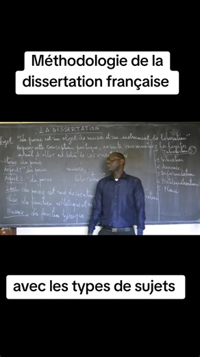 Méthodologie de la dissertation française avec Hugo Ndiaye🙏.#baccalauréat2026 #éducation #français #tiktoksenegal #pourtoi