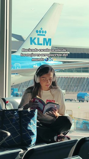 Aeropuerto de Schiphol en Amsterdam ✈️✨ #Schiphol #Amsterdam #KlM @KLM Royal Dutch Airlines