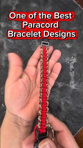 How to Make a Two-Tone Cobra Knot Paracord Bracelet! 🪢#paracord #diy #bracelet #cobraknot