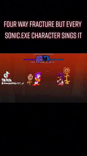 Episode 1 four way fracture but sonic exe2.5 3.0 exe sing it#fnf#sonicexe#sonicexefnf#sonicexeround3fnfsonicexemod