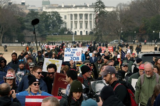 White House website rewrites Jan 6 history as rioters return to DC