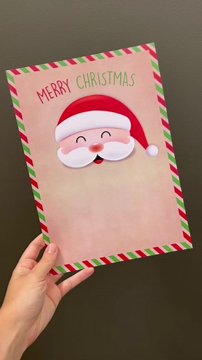 🙌🏼FREE PRINTABLE🎅🏼 Santa print with elf mail card. Great elf activity if your stuck for ideas. PRINT a& CREATE… #elfontheshelfideas #freeprintables #santa #christmascraftsforkids #printitoff ➡️ Find the FREE PRINT here: https://printitoff.com/blogs/news/free-printable-christmas-handprint-elf-activity | Print.it.off Handprint Footprint Art Made Easy