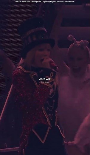 Taylor Swift - We Are Never Ever Getting Back Together (Taylor's Version) / Lyrics + Español / Video