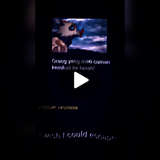 Kata-Kata Sedih Inosuke di Kimetsu no Yaiba