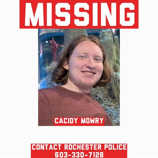 MISSING PERSON ROCHESTER NH: Cacidy Mowry, a 15 year old is approximately 5-foot-10 in height, with distinctive red hair and freckles. He was last seen wearing dark gym shorts, a graphic T-shirt, black sneakers, and carrying a backpack. The last confirmed sighting of Cacidy occurred around midnight after his disappearance. A Ring camera captured an image of him approaching a house in East Rochester before he turned and walked away. #rochesternh #missingperson #missingpersonalert | Rochester, NH 