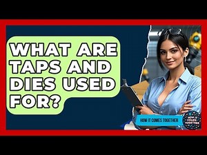 What Are Taps And Dies Used For? - How It Comes Together