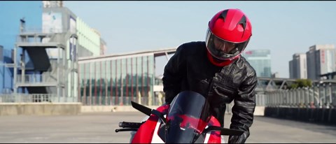 ILM Motorcycle Helmets with Built in Bluetooth Full Face Casco para Moto Dual Visor for Adults Men Women DOT Model-X9(Matte Black,S)