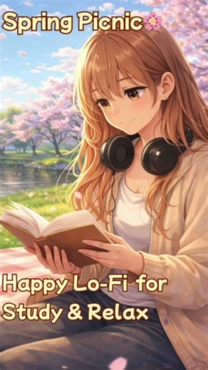 Spring Lo-Fi 🌸 Relaxing Study Vibes #music #studybeats #lofibeats #anime #lofihiphop