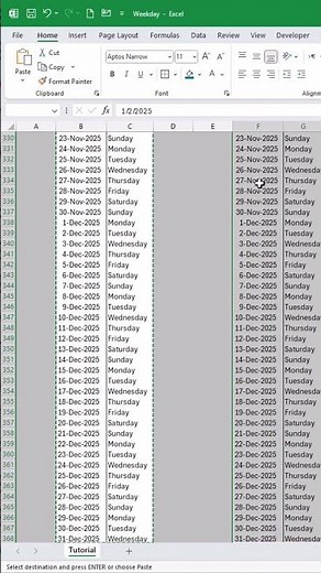 Skip Weekends Automatically in Excel! 🚫📅 #ExcelTips #shorts #analyticsgateway
