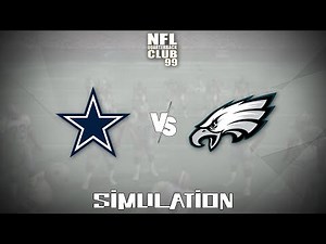 NFL Quarterback Club 99 (1998) - Dallas Cowboys vs Philadelphia Eagles [Gameplay Simulation]