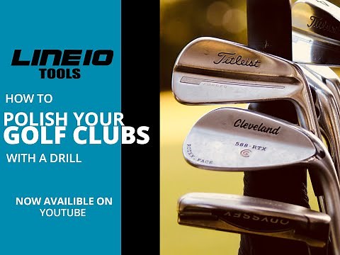 Quick Way to Polish Golf Clubs Easily with a Drill