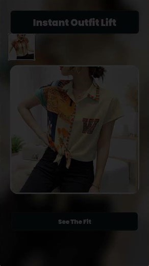 Print Loose Fit Chiffon Top for Women | learn more | trending pick