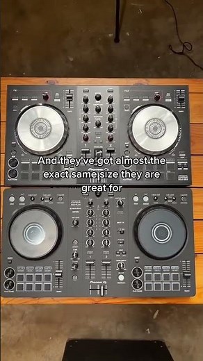 The DDJ-FLX4 and DDJ-SB3, how do they stack up against each other physically?