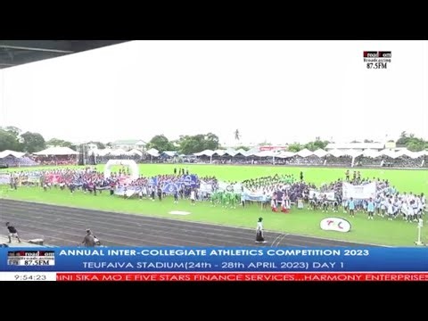 Opening Ceremony: 96th Annual Inter-Collegiate Athletics Competition: Kingdom of Tonga 2023