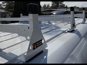 VanTech H1 Roof Rack 2 Bar Install - Ram ProMaster Extended High Roof 2018